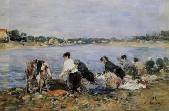 尤金 佈丹 Laundresses 尤金 佈丹 Laundresses